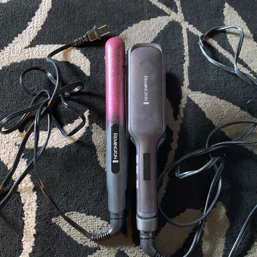 Remington hair straighteners. $10 for 2 or 10 ech
